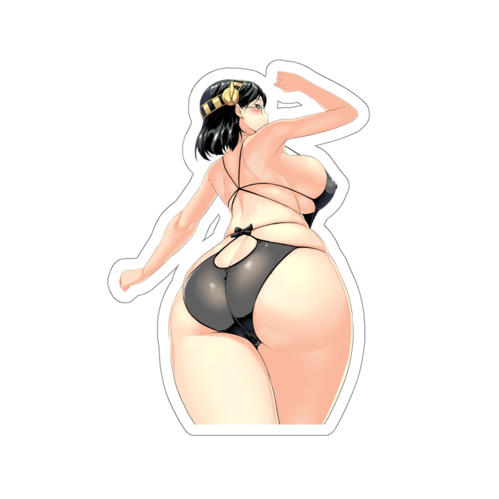 Kirishima Sexy Swimsuit Kantai Collection Waterproof Sticker - Ecchi Vinyl Decal