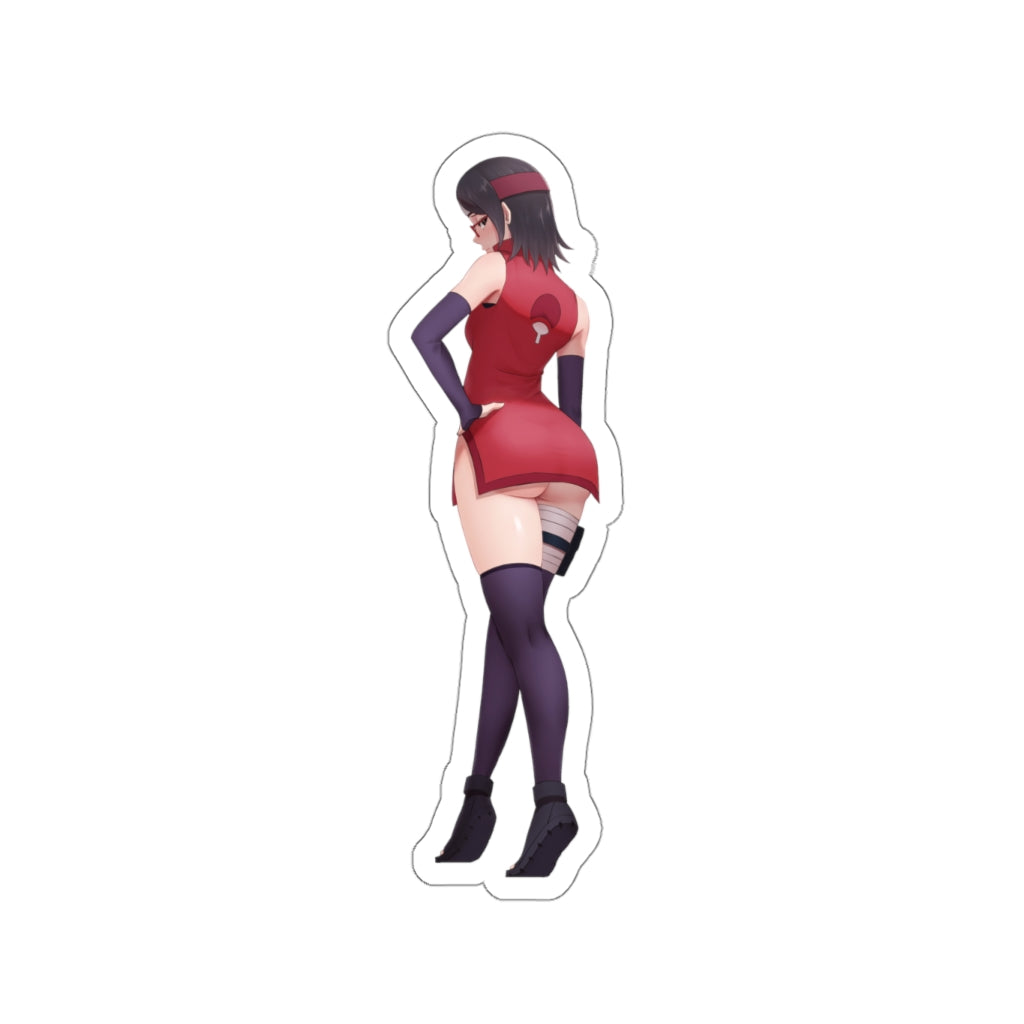 Sexy Butt Sarada Naruto Waterproof Sticker - Ecchi Vinyl Decal