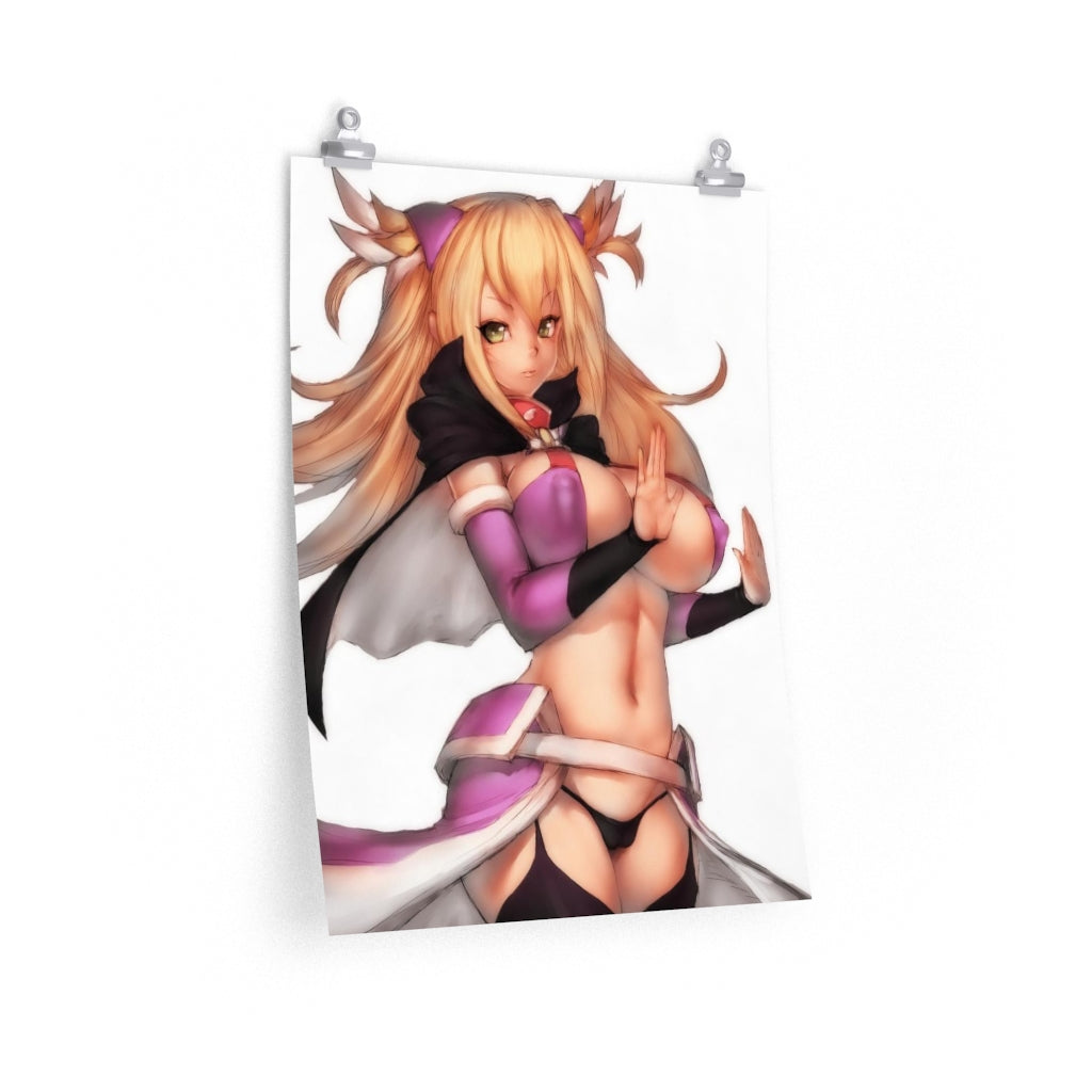 Ake No Hoshi No Elise Battle Spirits Poster - Lewd Premium Matte Vertical Poster - Adult Wall Art