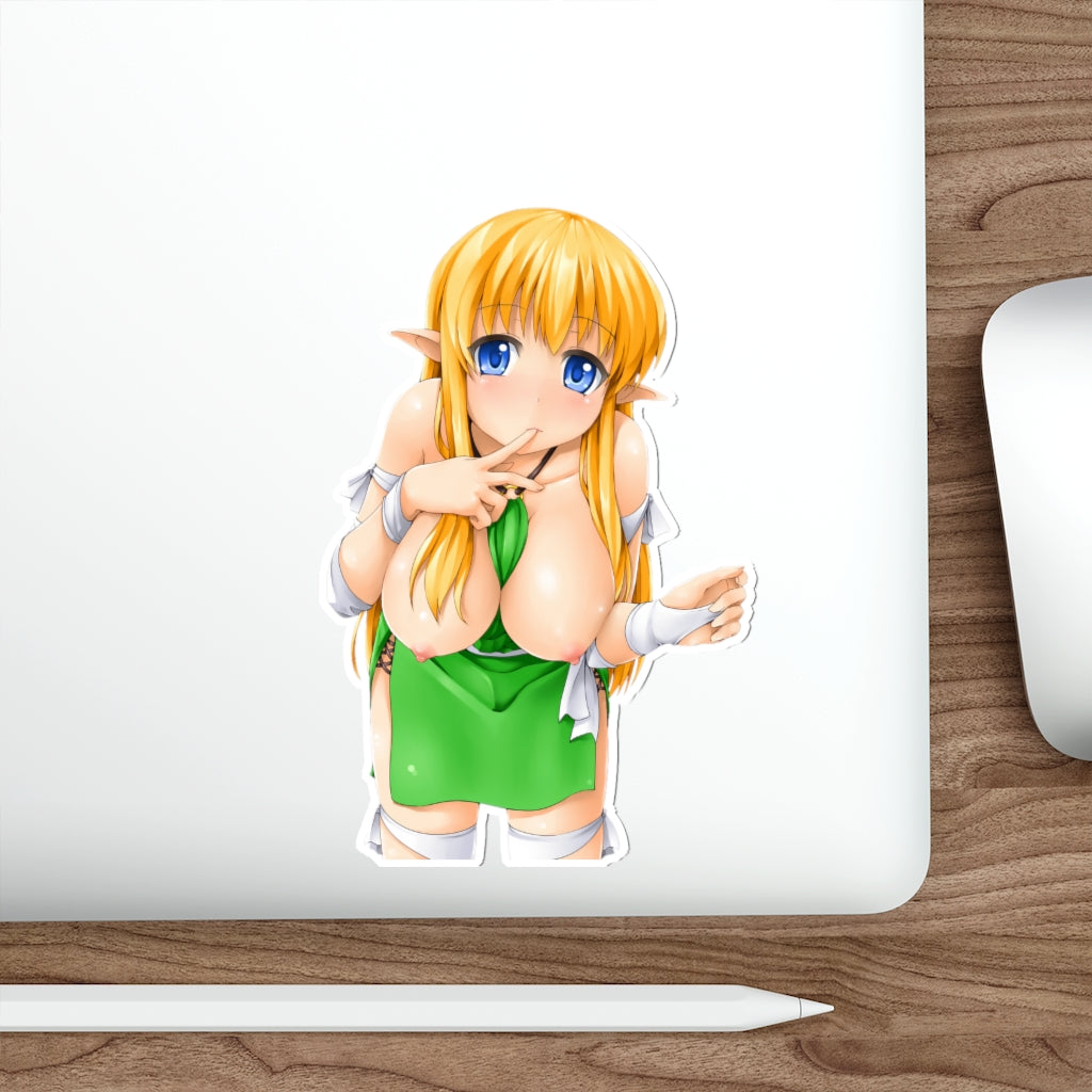 Big Tits Tiffania Westwood The Familiar of Zero Waterproof Sticker - Ecchi Vinyl Decal