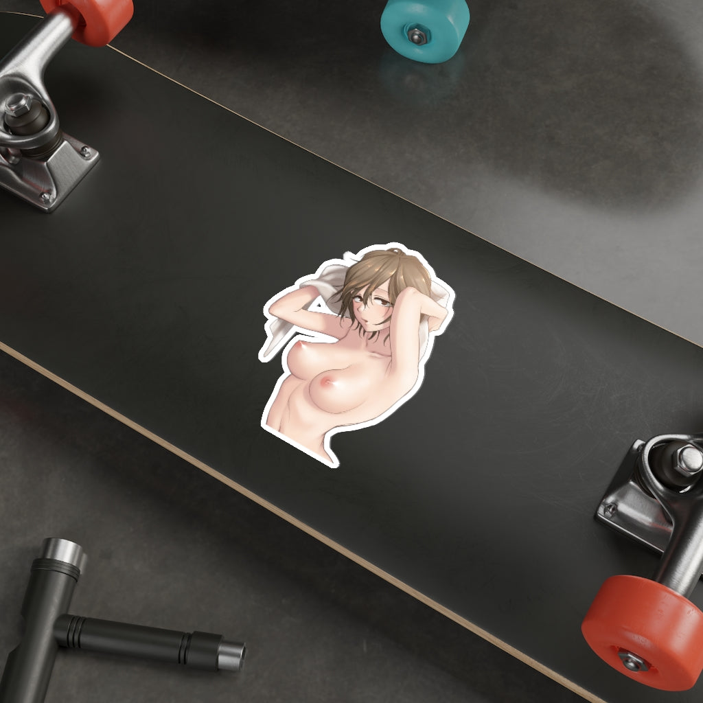 Nude Owari Hajime Dagashi Kashi Waterproof Sticker - Ecchi Vinyl Decal