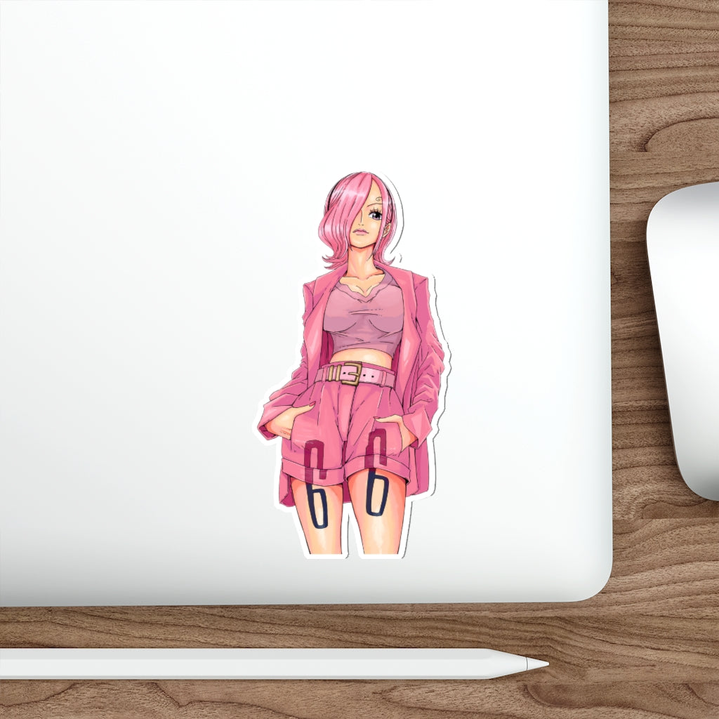 Vinsmoke Reiju One Piece Waterproof Sticker - Ecchi Vinyl Decal