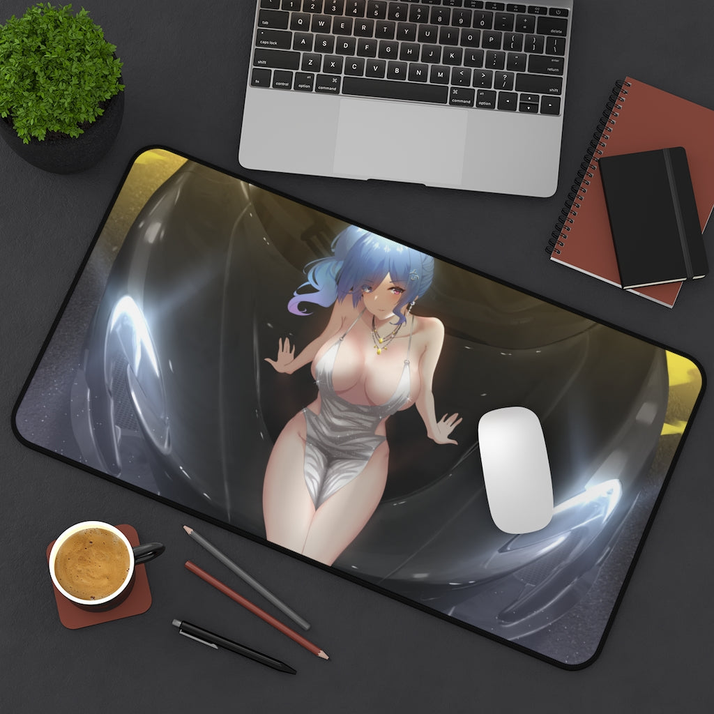 Saint Louis Azur Lane Sexy Mousepad - Car Babe Ecchi Desk Mat - Gaming Playmat