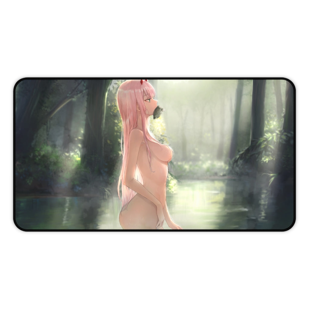 Tapis de souris antidérapant Darling In The Franxx Nude Zero Two