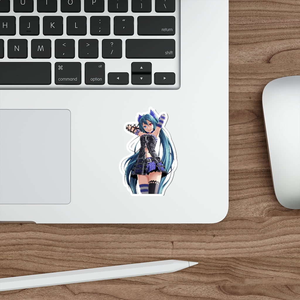 Hatsune Miku Goth Lolita Waterproof Sticker - Ecchi Vinyl Decal