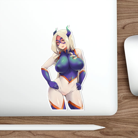 My Hero Academia Waterproof Sticker - Busty Mount Lady Car Decal