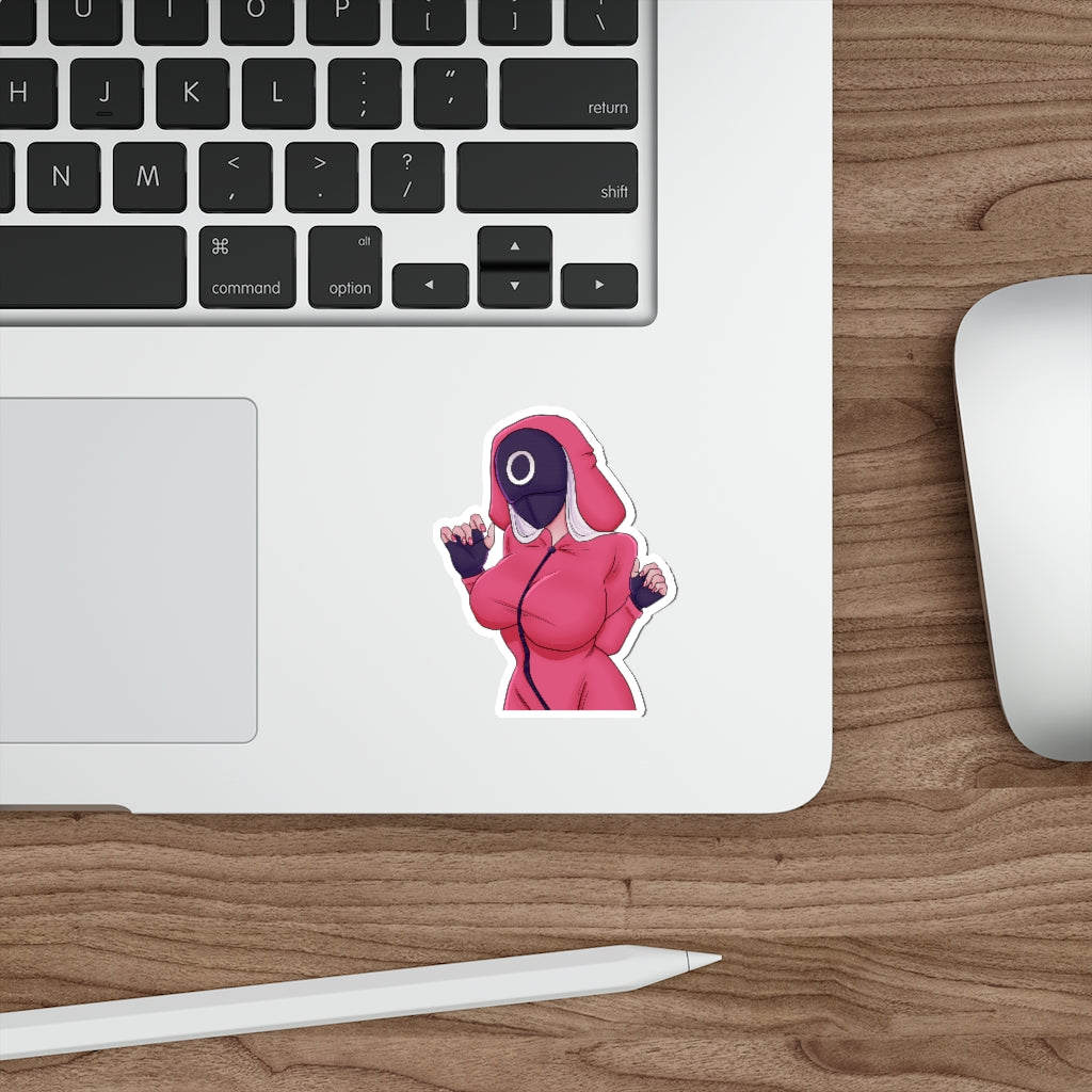 Sexy Squid Game Waterproof Sticker - Ecchi Vinyl Decal