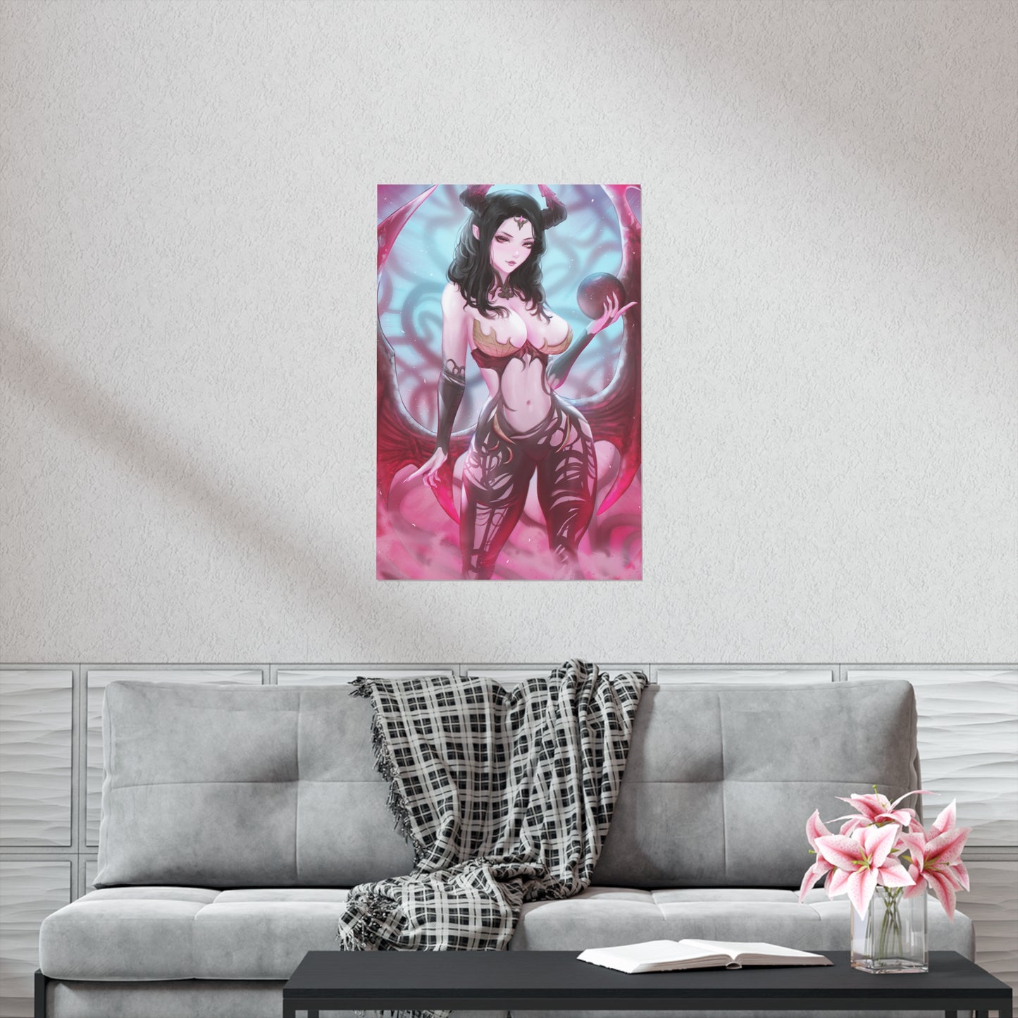 Sexy Vykas Lost Ark Poster - Gaming Decor Wall Art - Ecchi Premium Matte Vertical Poster