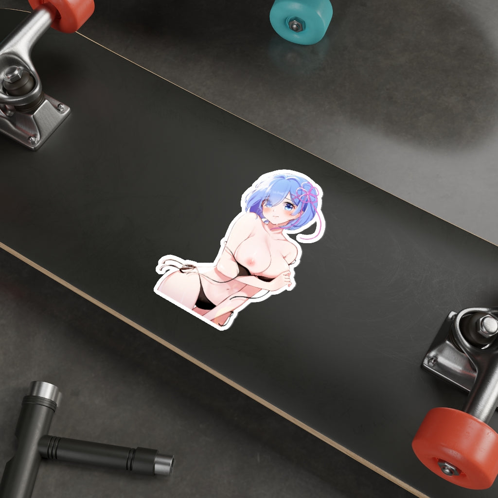 Nude Rem Re Zero Waterproof Sticker - Ecchi Vinyl Decal