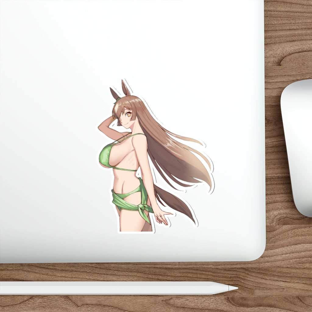 Sexy Satono Diamond Bikini Uma Musume Ecchi Vinyl Decal Waterproof Sticker - Ecchi Vinyl Decal