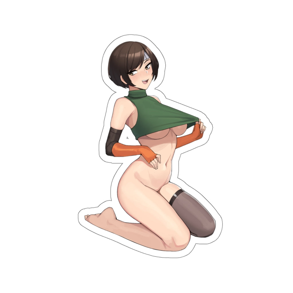 Sexy Yuffie Kisaragi Final Fantasy 7 Waterproof Sticker - Ecchi Vinyl Decal