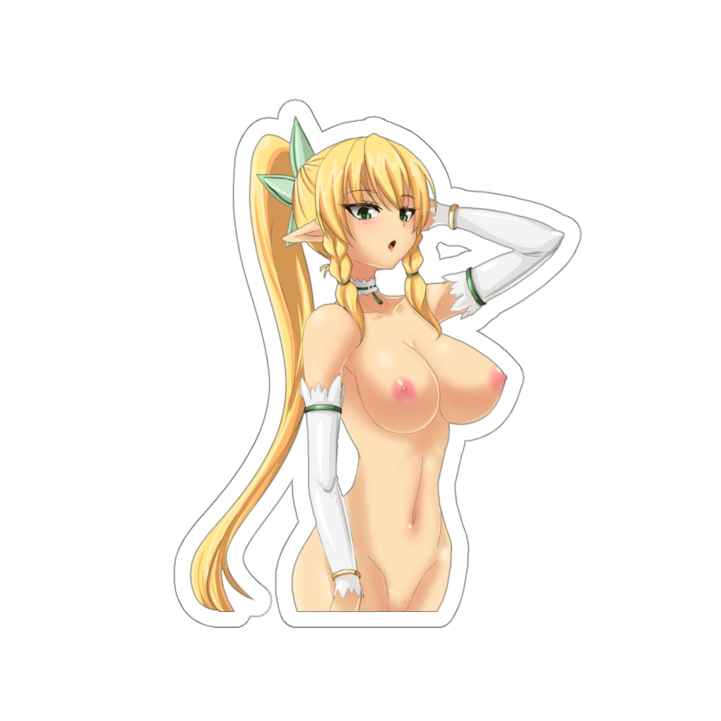 Leafa Nude Boobs Sword Art Online Waterproof Sticker - Ecchi Vinyl Decal