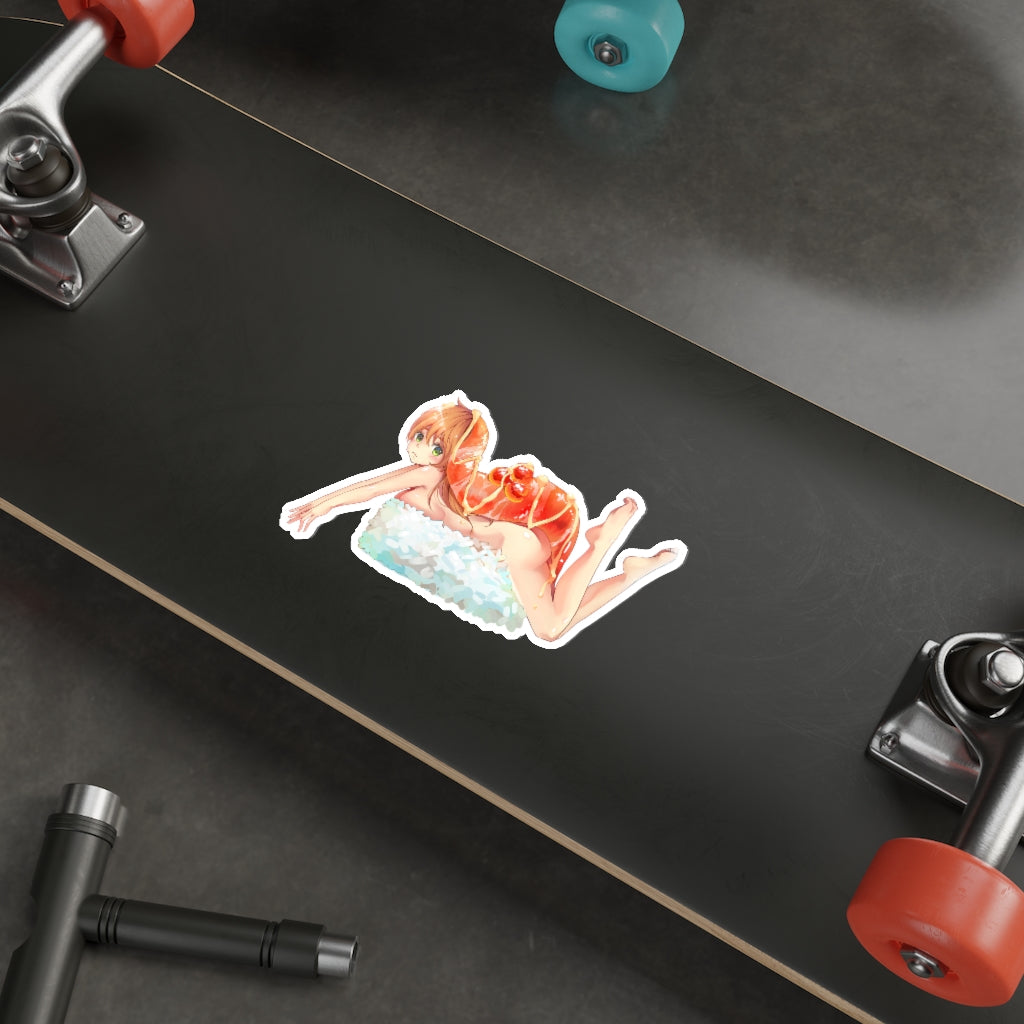 Sexy Sushi Waifu Waterproof Sticker - Ecchi Vinyl Decal