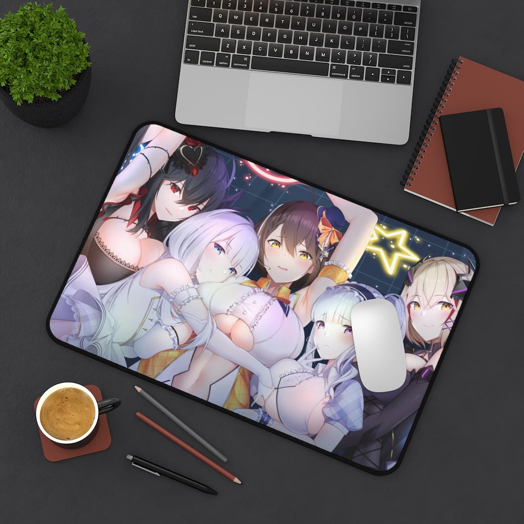 Azur Lane Boobs Mousepad - Large Desk Mat - Ecchi Mouse Pad - Mtg Playmat