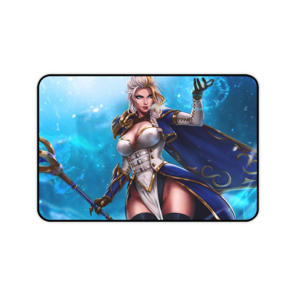 Sexy Mage Jaina Proudmoore Warcraft Desk Mat - Non Slip Mousepad - Sexy Girl Playmat