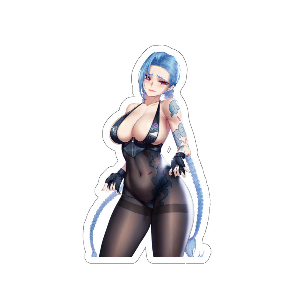 Arcane Sexy Jinx Waterproof Sticker - League of Legends Ecchi Decal
