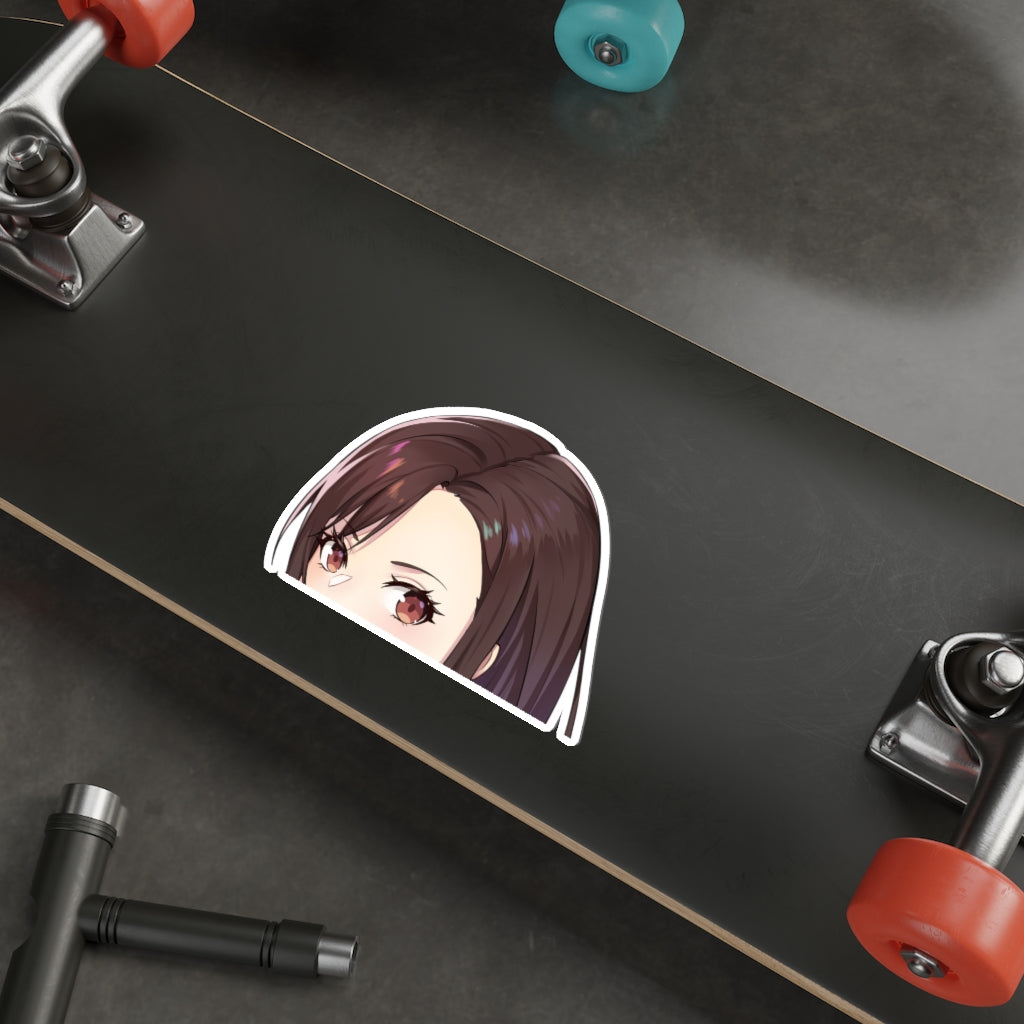 Tifa Peeker- Anime Peeker Waterproof Sticker - Ecchi Vinyl Decal