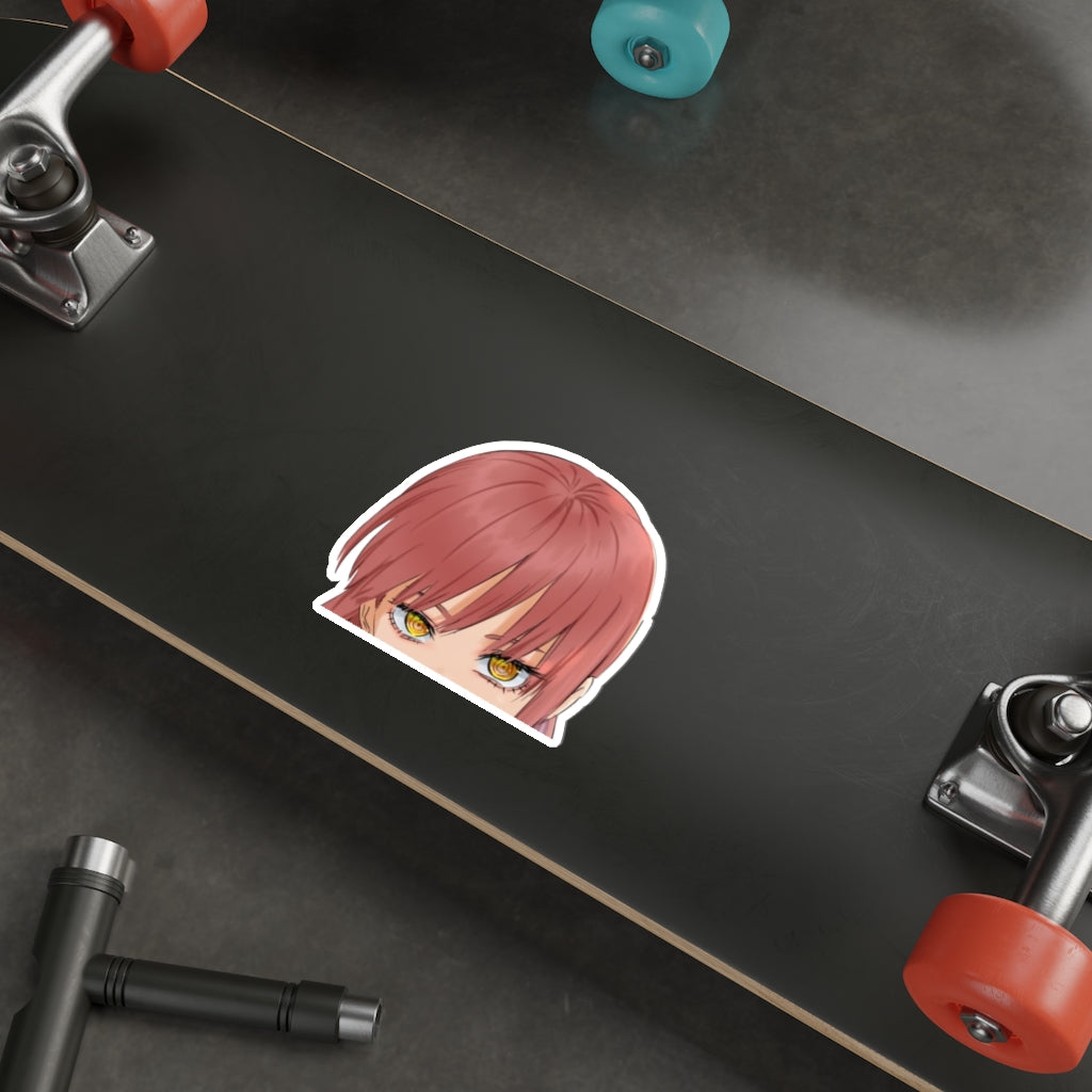 Chainsaw Man Makima Peeker Waterproof Sticker - Ecchi Vinyl Decal