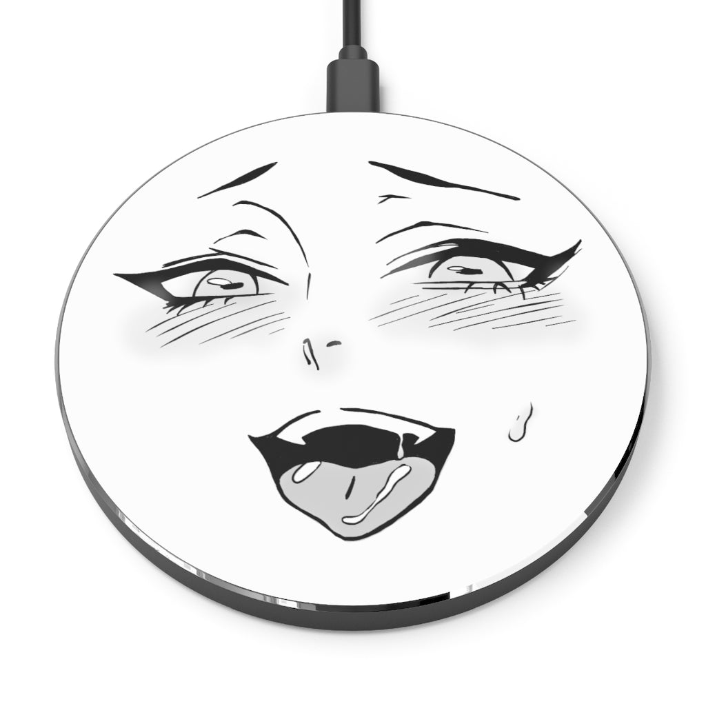 Ahegao Face Wireless Charger