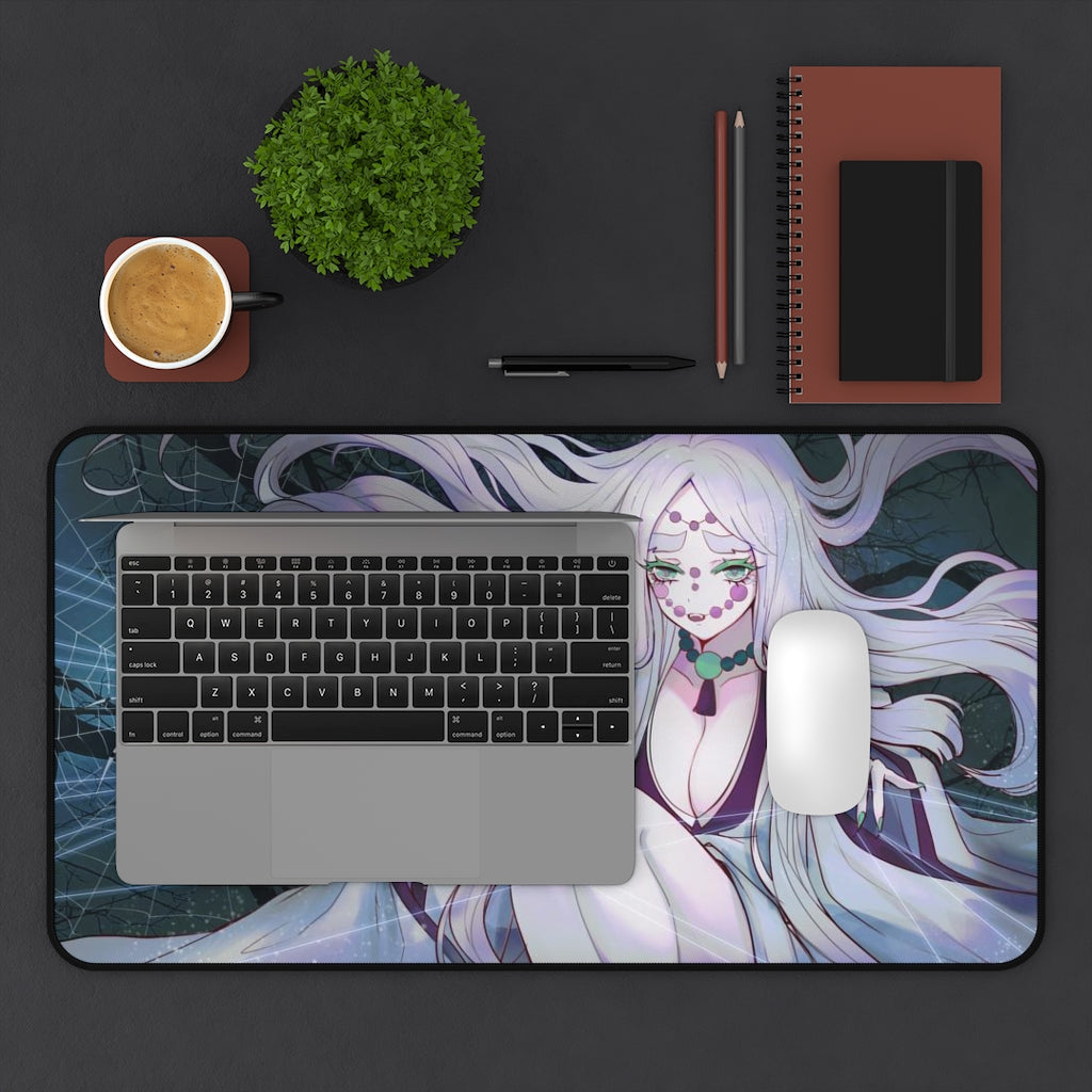 Mother Spider Demon Slayer Waifu Mousepad - Gaming Playmat