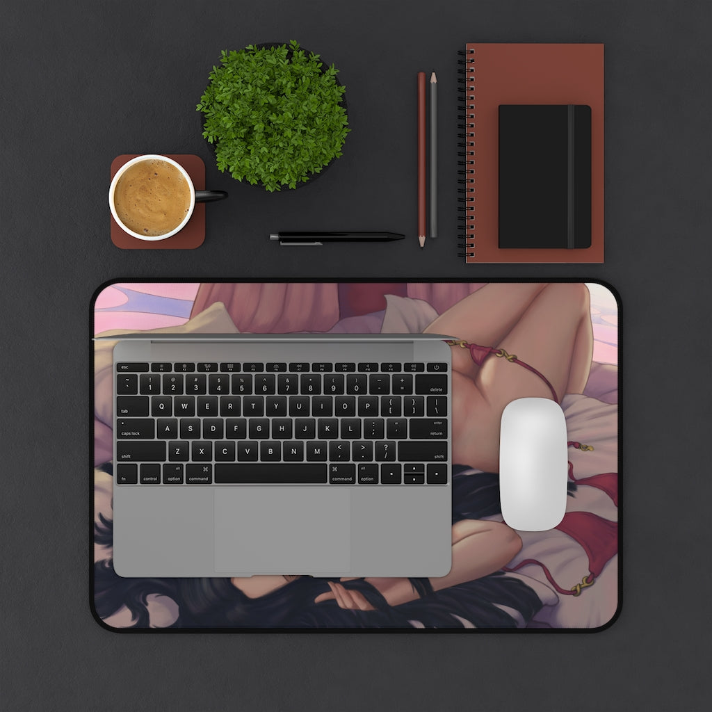 Nude Boobs Boa Hancock One Piece Desk Mat - Lewd Mousepad - Anime Girl Playmat