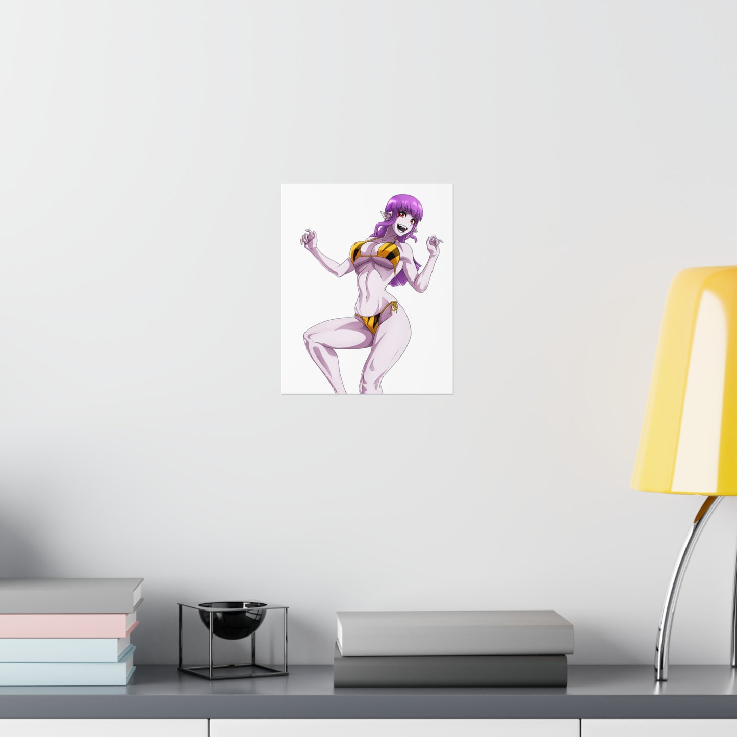 Solo Leveling Poster - Premium Matte Vertical Poster - Esil Radiru Bikini Waifu Ecchi Anime Wall Art Decor