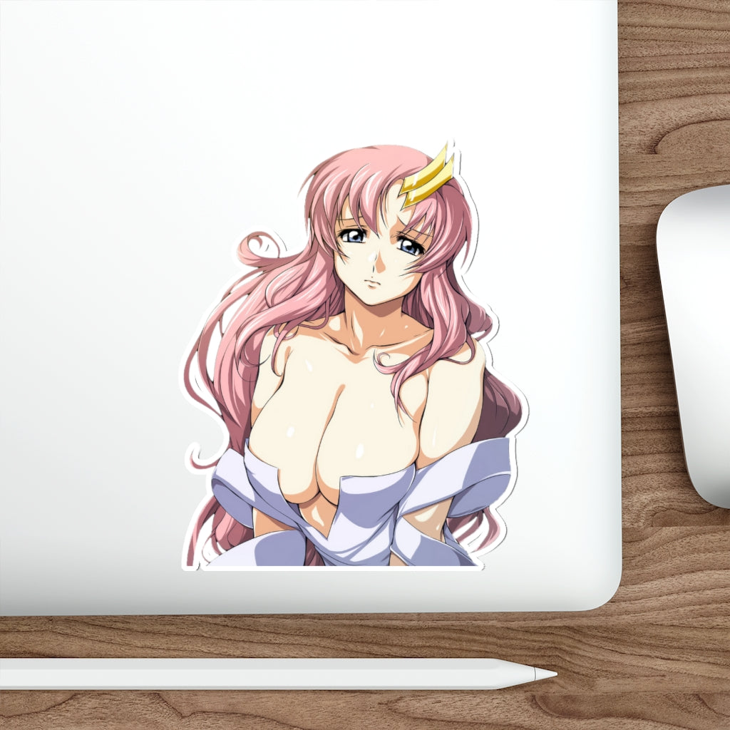 Sexy Lacus Clyne Gundam Waterproof Sticker - Ecchi Vinyl Decal