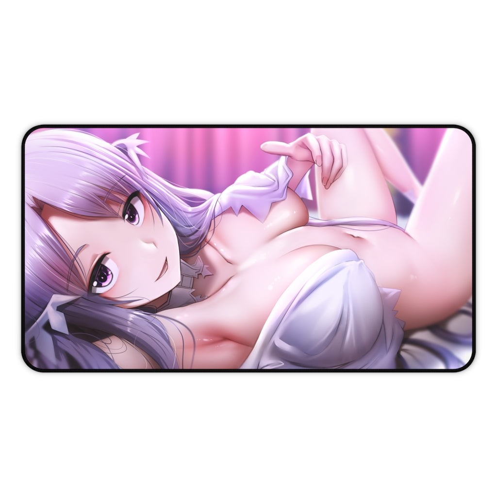 Sword Art Online Anime Mousepad - Big Boobs Quinella Large Desk Mat - Ecchi Mouse Pad