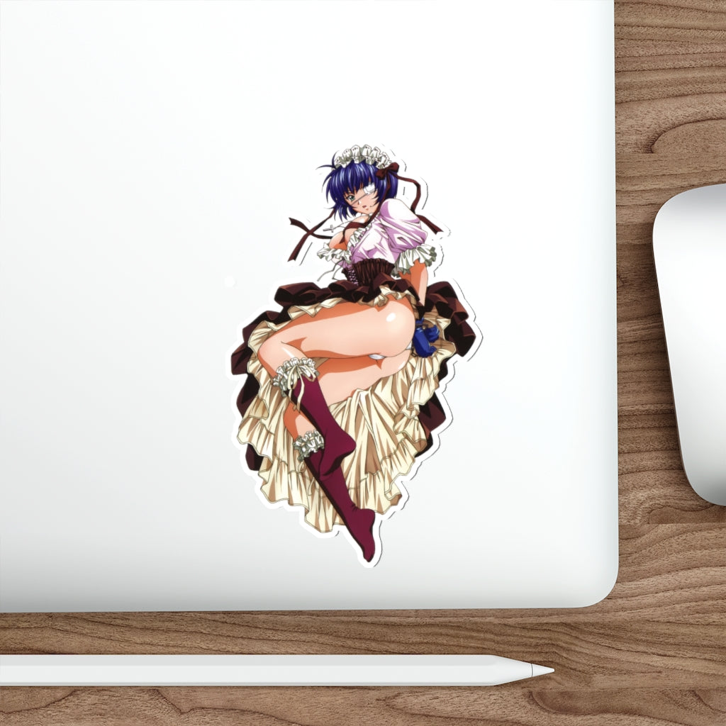 Ikkitousen Sexy Maid Ryomou Shimei Waterproof Sticker - Ecchi Vinyl Decal