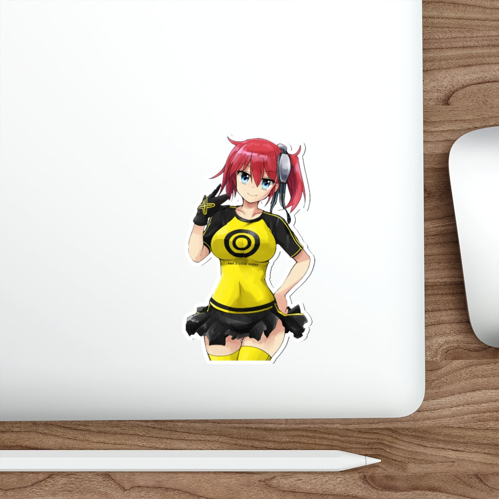 Digimon Anthro Algomon Baby Waterproof Sticker - Ecchi Vinyl Decal