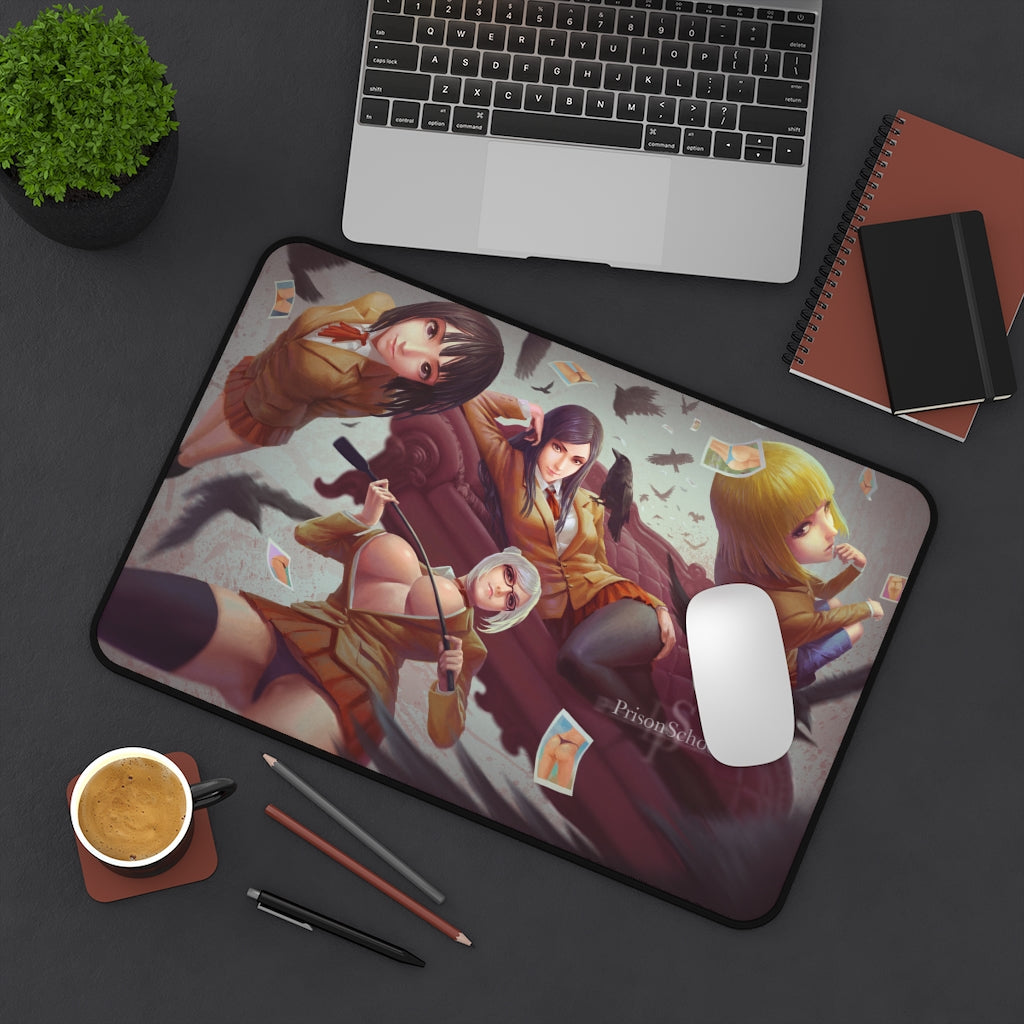 Prison School Sexy Waifus Manga Desk Mat - Anime Mousepad - Sexy Girls Playmat