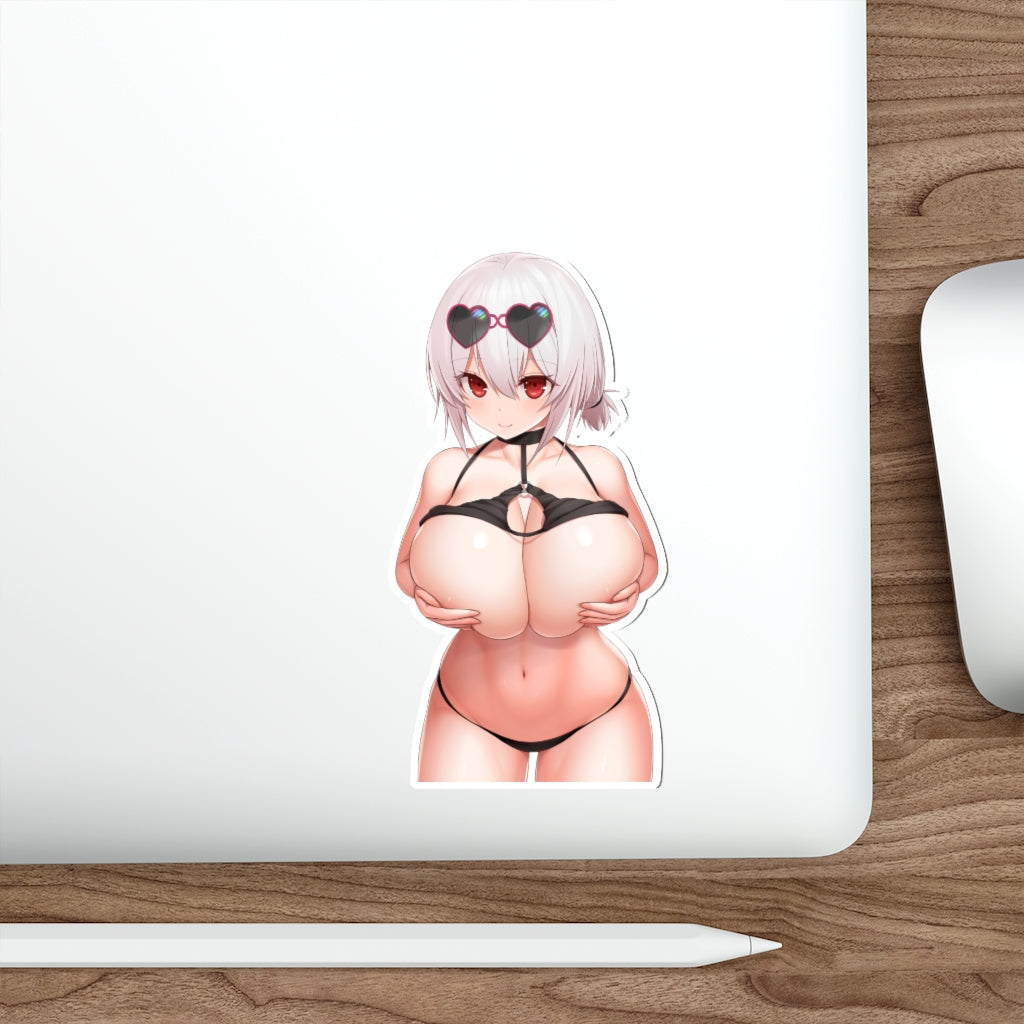 Big Boobs Sirius Azur Lane Waterproof Sticker - Ecchi Vinyl Decal