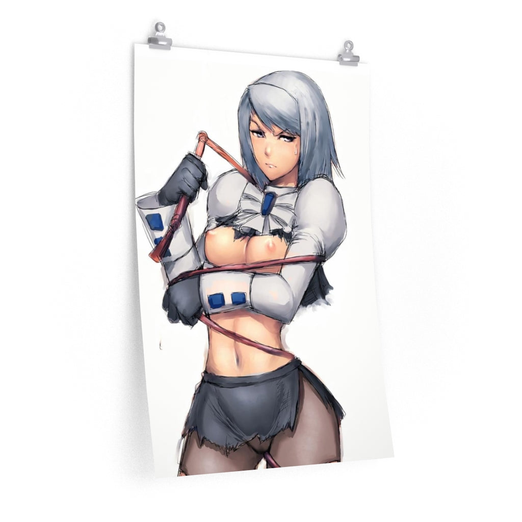 Franziska Von Karma Ace Attorney Poster - Lewd Premium Matte Vertical Poster - Adult Wall Art