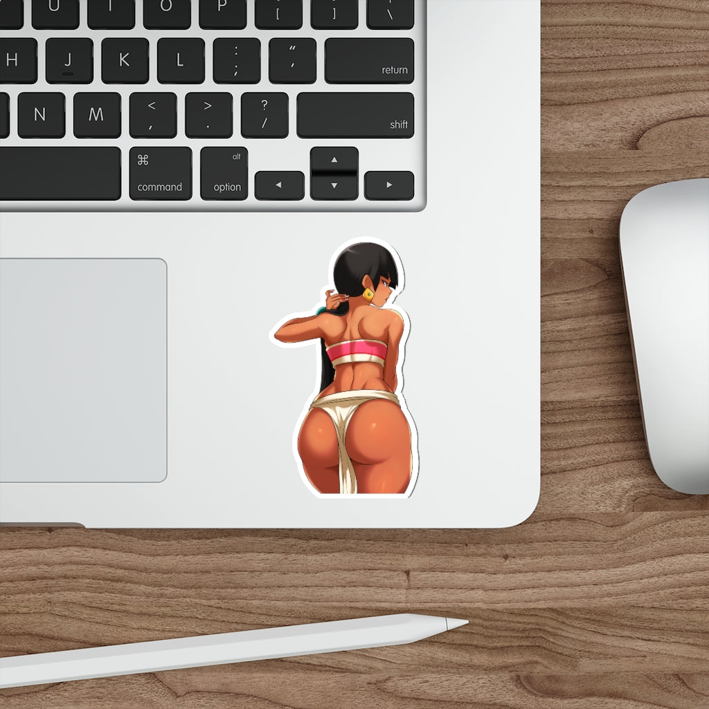 Bg Butt Chel Road To El Dorado Waterproof Sticker - Ecchi Vinyl Decal