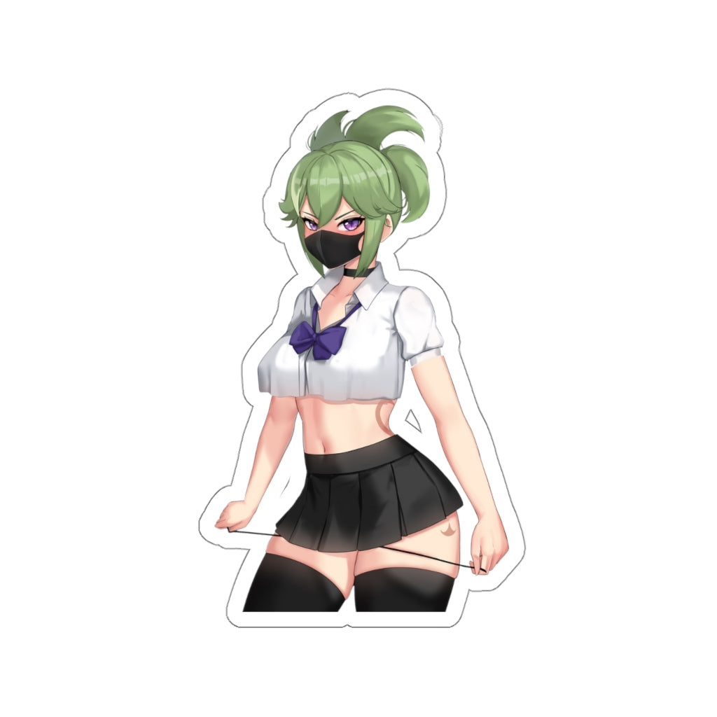 Sexy Uniform Shinobu Kuki Genshin Impact Waterproof Sticker - Ecchi Vinyl Decal