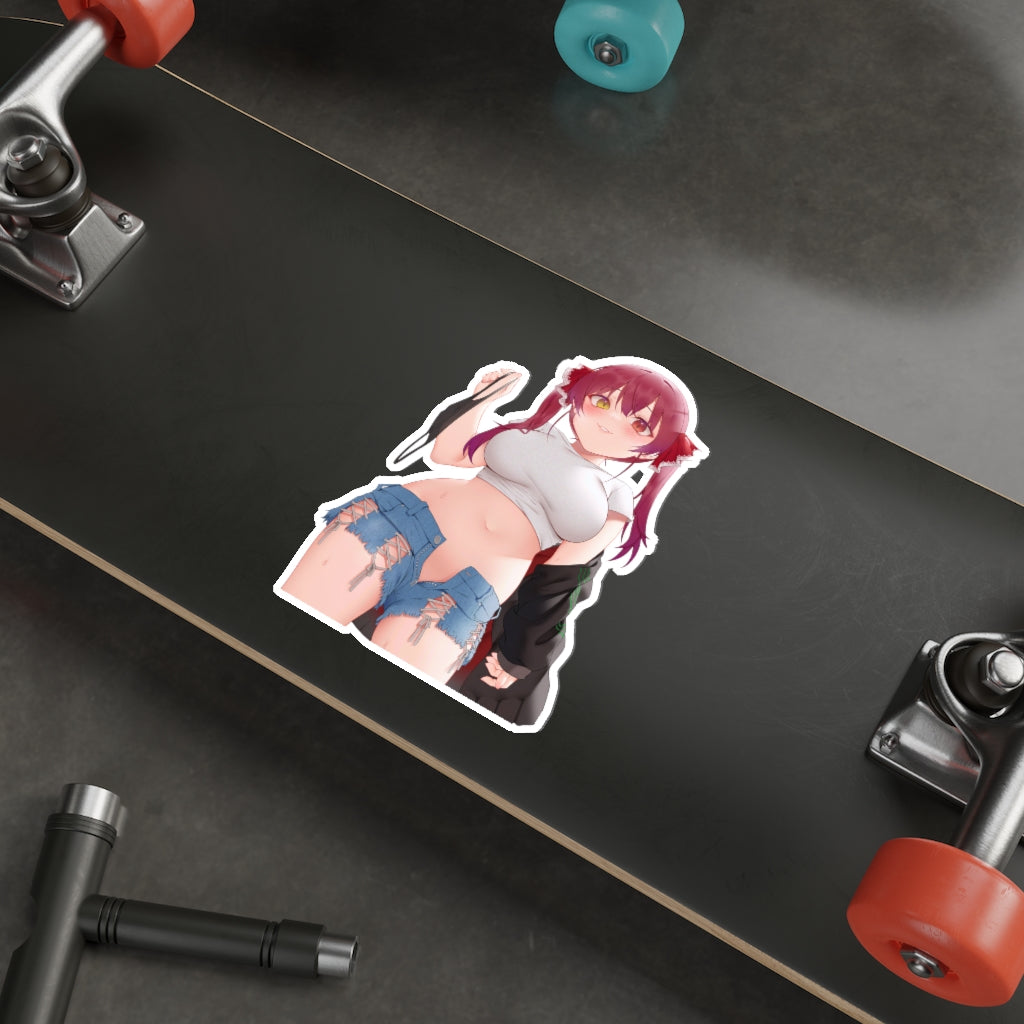 Hololive Busty Houshou Marine Waterproof Sticker - Ecchi Vinyl Decal