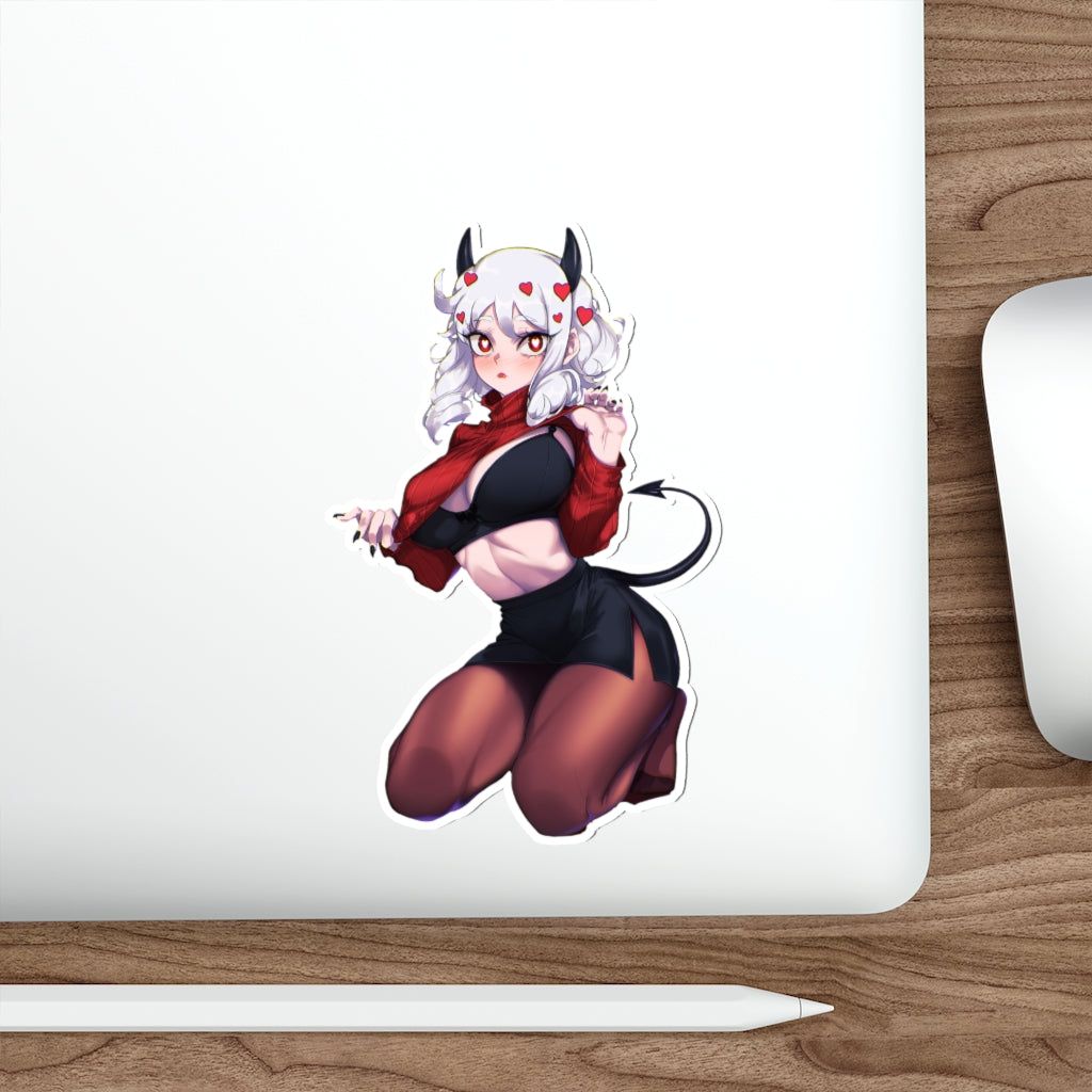 Helltaker Modeus Anime Car Decal - Waterproof Hentai Ecchi Sticker