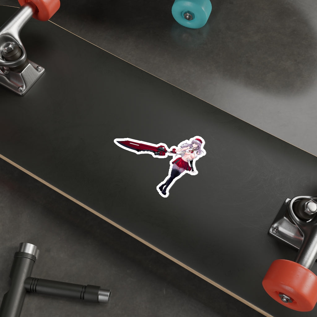 Sexy Alisa Ilinichina Amiella Sword God Eater Waterproof Sticker - Ecchi Vinyl Decal