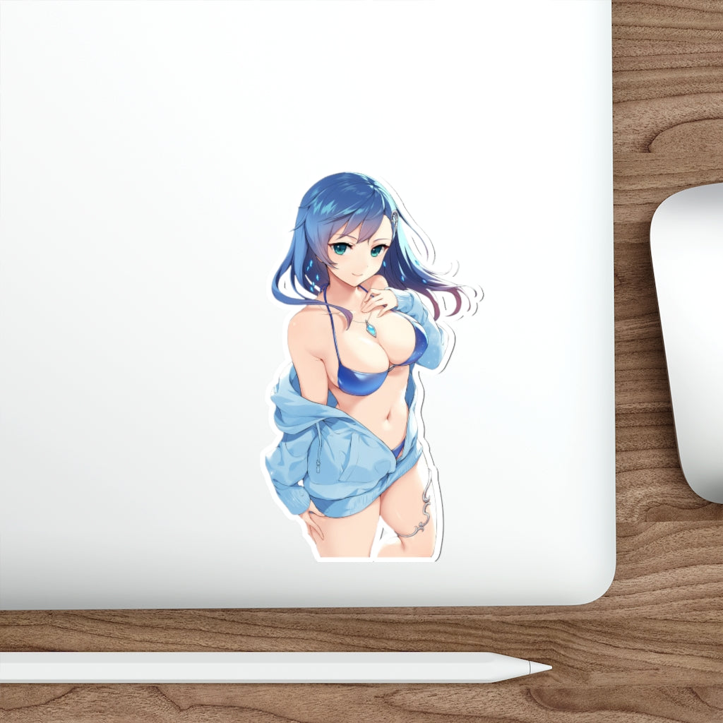 Maria Traydor Bikini Star Ocean Waterproof Sticker - Ecchi Vinyl Decal