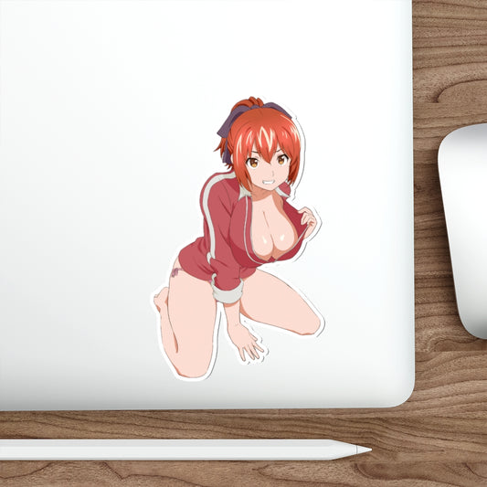 Maken Ki Sexy Tits Minori Rokujo Waterproof Sticker - Ecchi Vinyl Decal