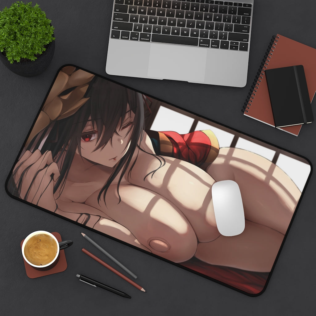 Naked Taihou Azur Lane Desk Mat - Non Slip Mousepad