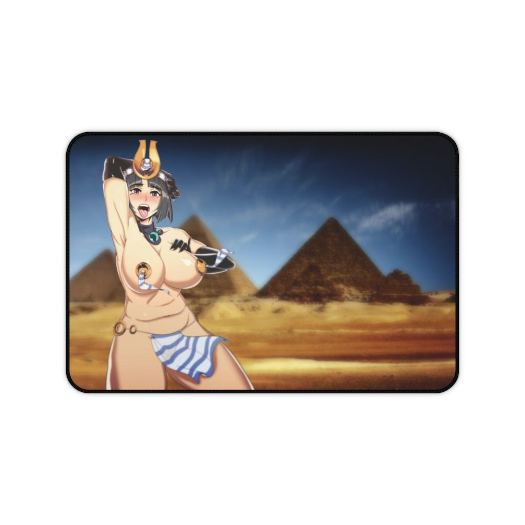 Sexy Menace Queen's Blade Pyramids Desk Mat - Non Slip Mousepad