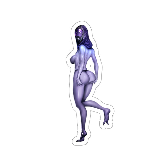 Topless Sexy Butt Tali Zorah Mass Effect Waterproof Sticker - Ecchi Vinyl Decal