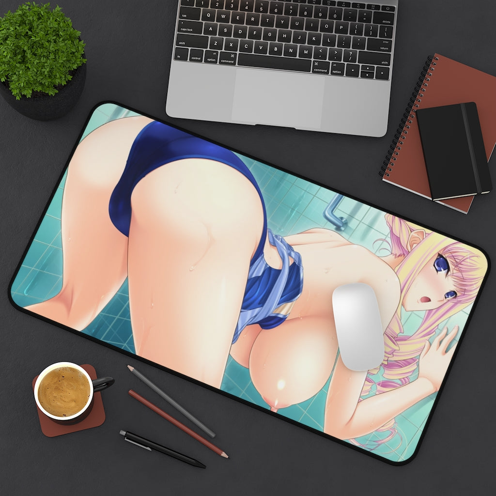 Bertille Althusser Walkure Romanze  Nude Tits Thick Ass Desk Mat - Sexy Anime Girl Mousepad - Gaming Playmat