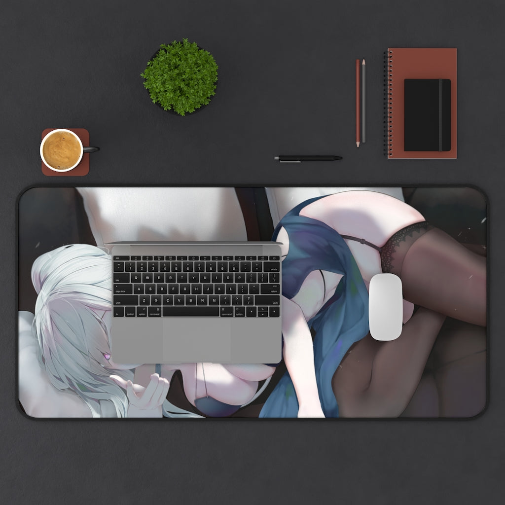 Girls Frontline Ecchi Mousepad - Thick Ak-12 Large Desk Mat - Playmat