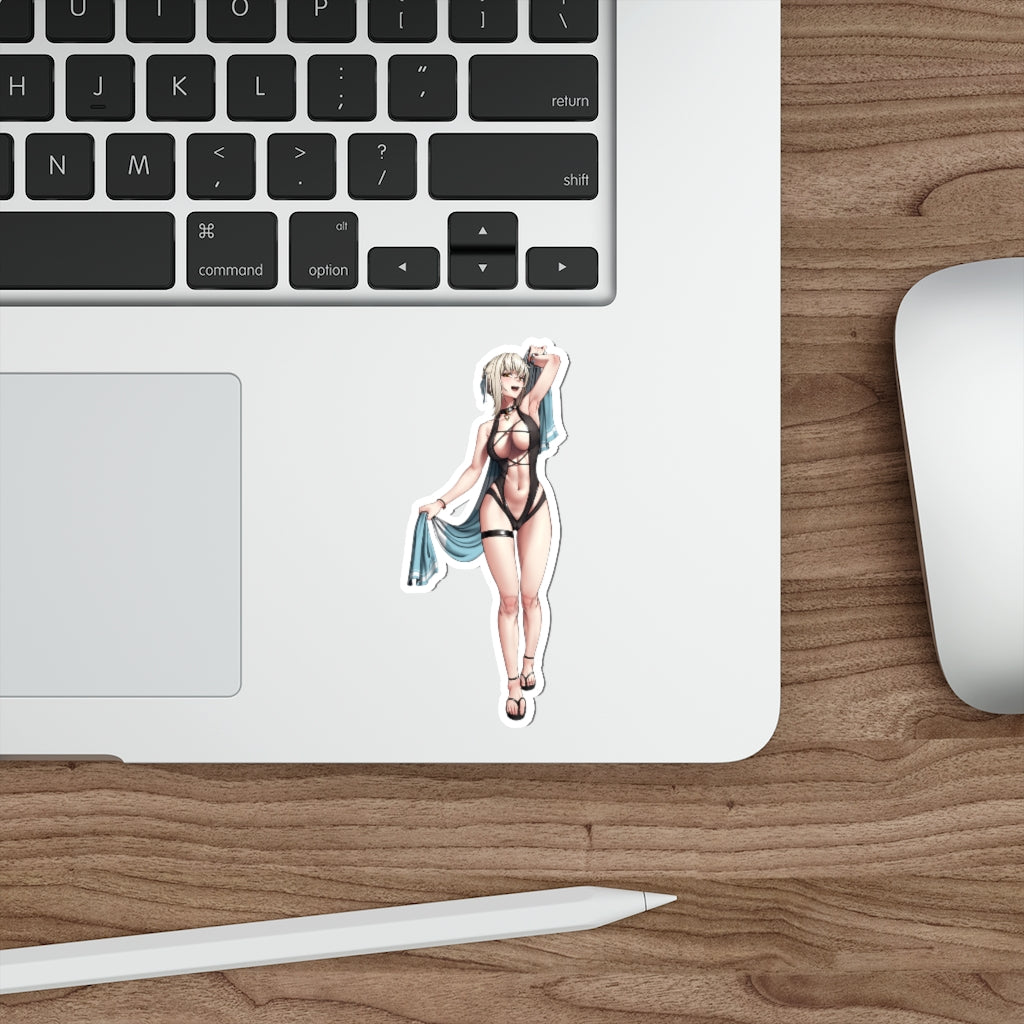 Edel Meitner Counter Side Waterproof Sticker - Ecchi Vinyl Decal