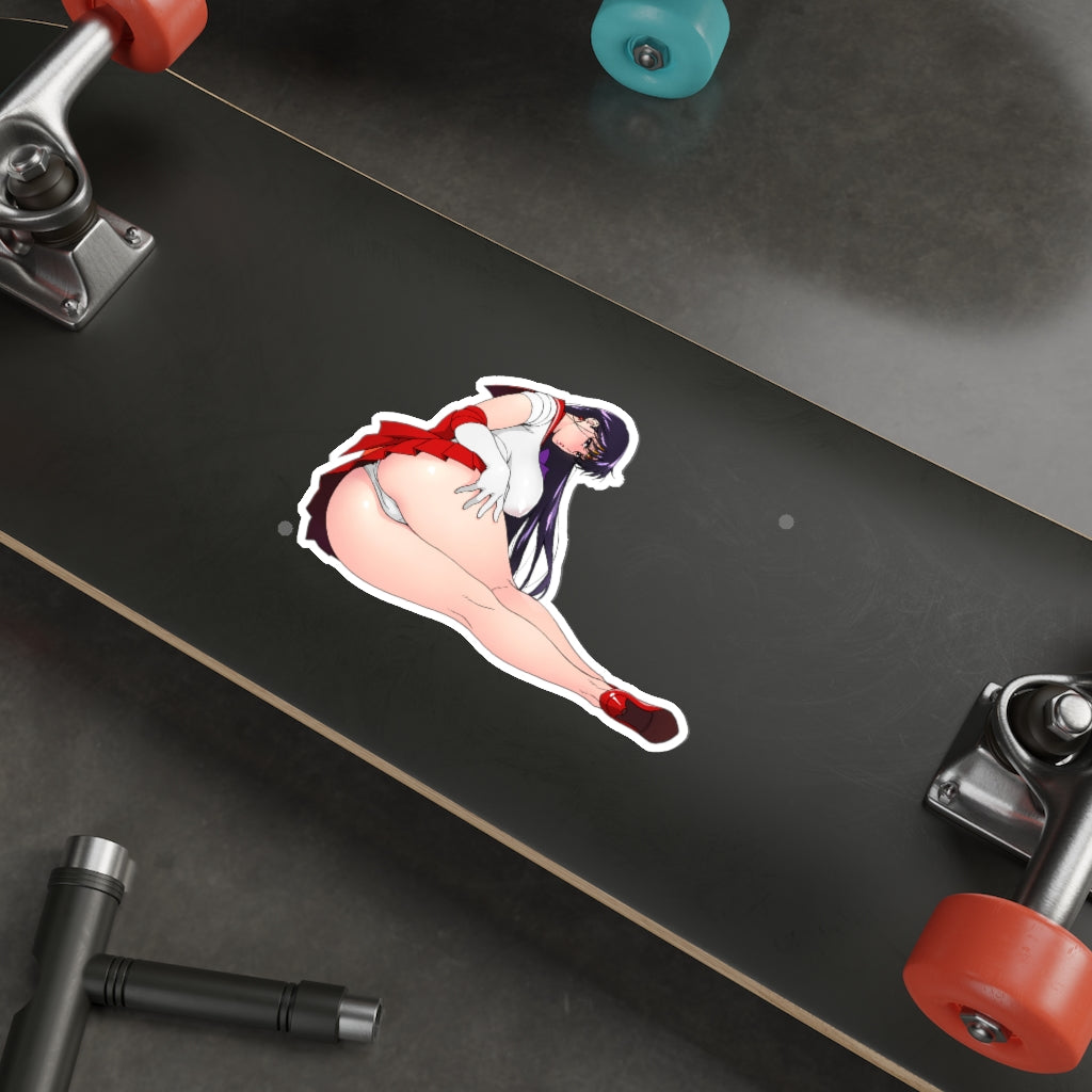 Sexy Sailor Mars Waterproof Sticker - Sailor Moon Ecchi Vinyl Decal