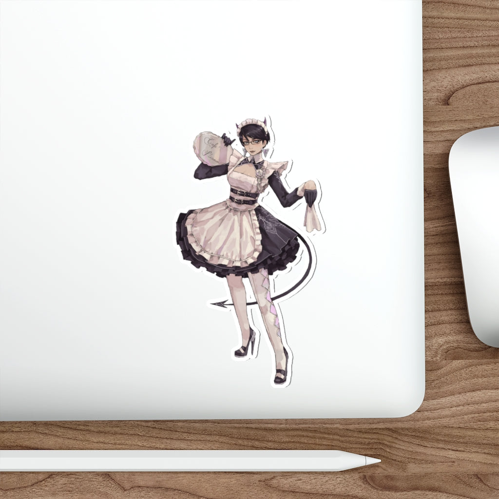 Bayonetta Maid Waterproof Sticker - Ecchi Vinyl Decal