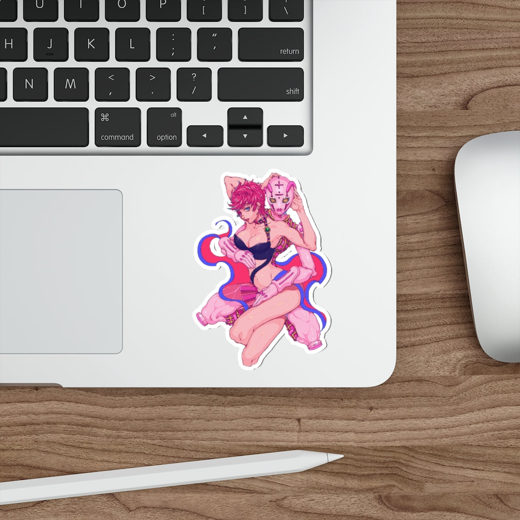 JoJo Sexy Trish Una and Spice Girl Waterproof Sticker - Ecchi Vinyl Decal