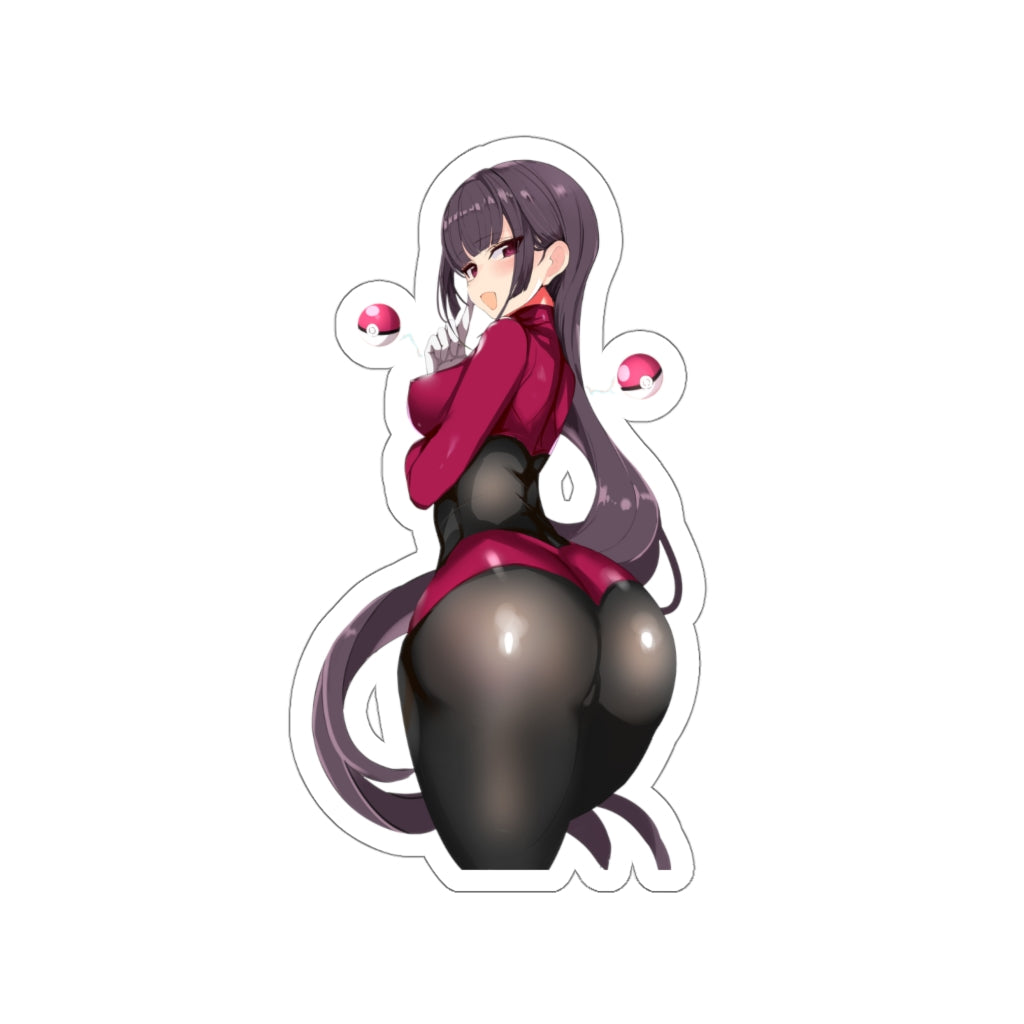 Sabrina Pokemon Sexy Butt Ecchi Vinyl Decal Waterproof Sticker - Ecchi Vinyl Decal